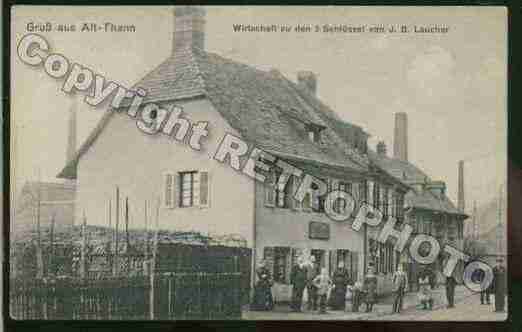 Ville de VIEUXTHANN Carte postale ancienne