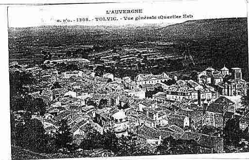 Ville de VOLVIC Carte postale ancienne