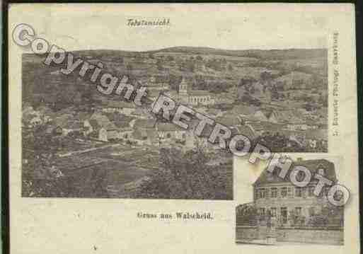 Ville de WALSCHEID Carte postale ancienne