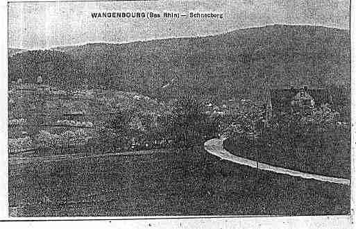 Ville de WANGENBOURGENGENTHAL Carte postale ancienne