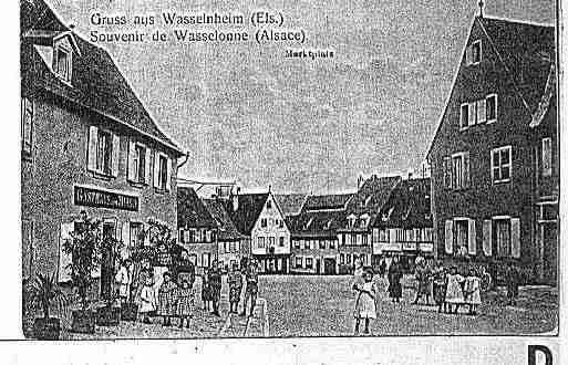 Ville de WASSELONNE Carte postale ancienne