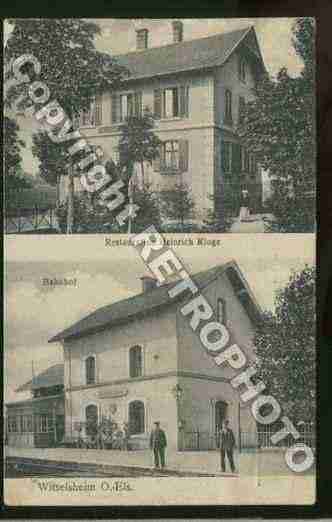 Ville de WITTELSHEIM Carte postale ancienne