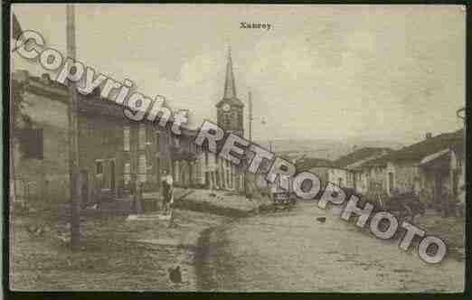 Ville de XANREY Carte postale ancienne