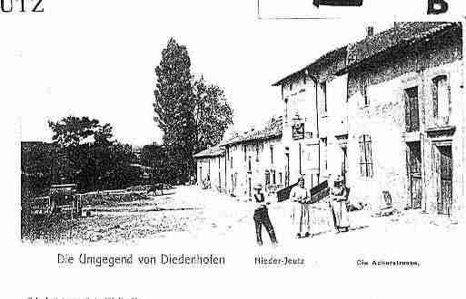 Ville de YUTZ Carte postale ancienne