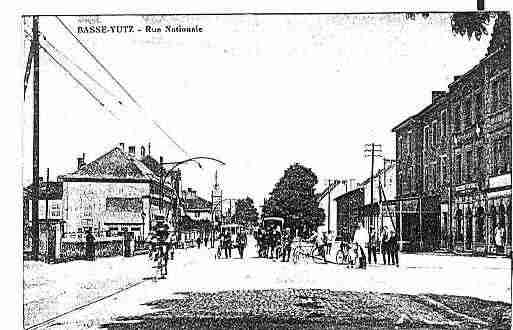 Ville de YUTZ Carte postale ancienne