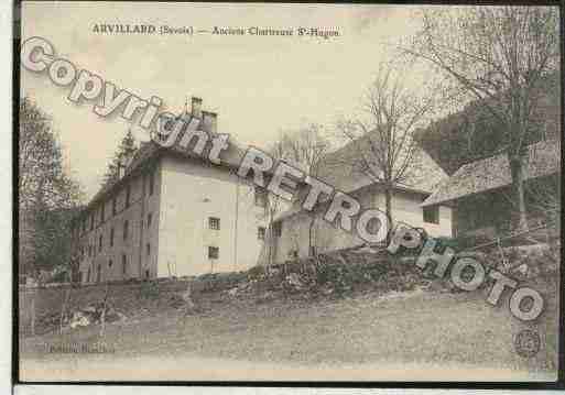 Ville de ARVILLARD Carte postale ancienne