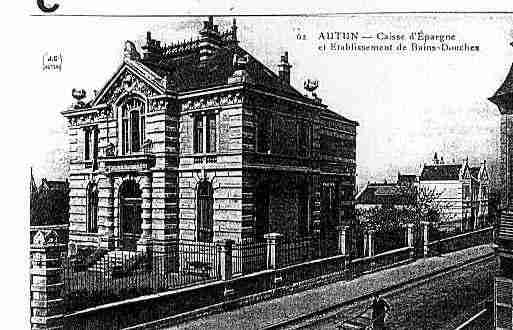 Ville de AUTUN Carte postale ancienne