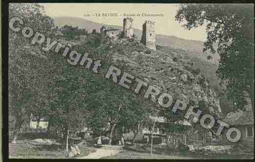 Ville de BATHIE(LA) Carte postale ancienne