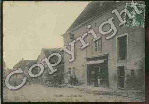 Ville de BEAUJEUSAINTVALLIERPIERREJUXETQUITTEUR Carte postale ancienne