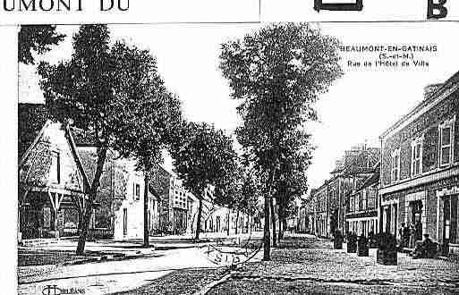 Ville de BEAUMONTDUGATINAIS Carte postale ancienne