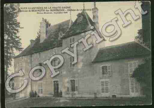 Ville de BEAUMOTTELESMONTBOZON Carte postale ancienne