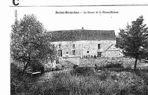 Ville de BETONBAZOCHES Carte postale ancienne