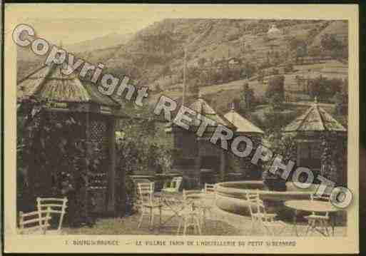 Ville de BOURGSAINTMAURICE Carte postale ancienne