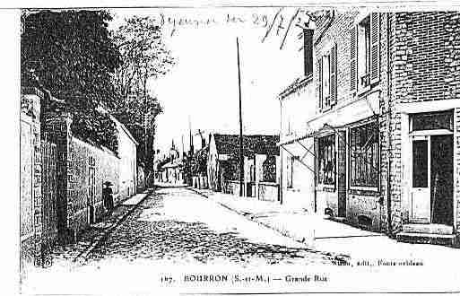 Ville de BOURRONMARLOTTE Carte postale ancienne