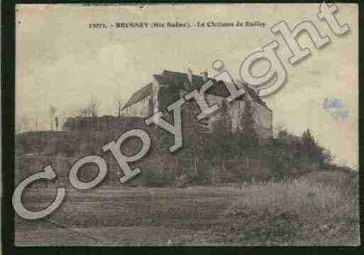 Ville de BRUSSEY Carte postale ancienne