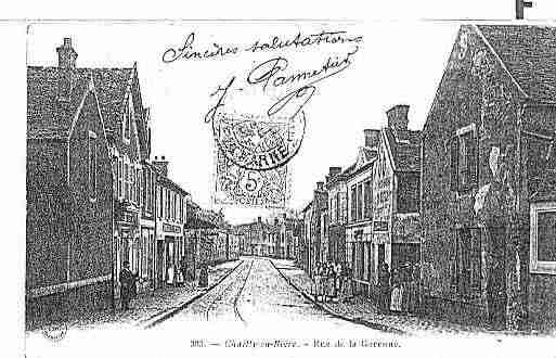 Ville de CHAILLYENBIERE Carte postale ancienne