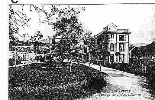 Ville de CHAMBERY Carte postale ancienne