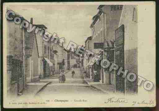 Ville de CHAMPAGNESURSEINE Carte postale ancienne