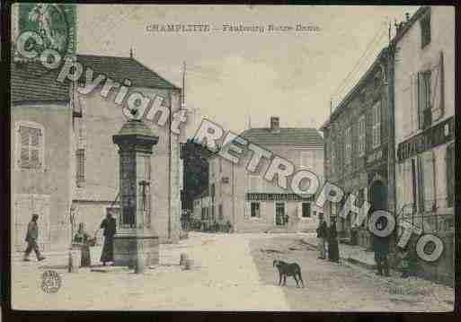 Ville de CHAMPLITTE Carte postale ancienne