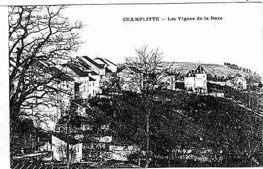 Ville de CHAMPLITTE Carte postale ancienne