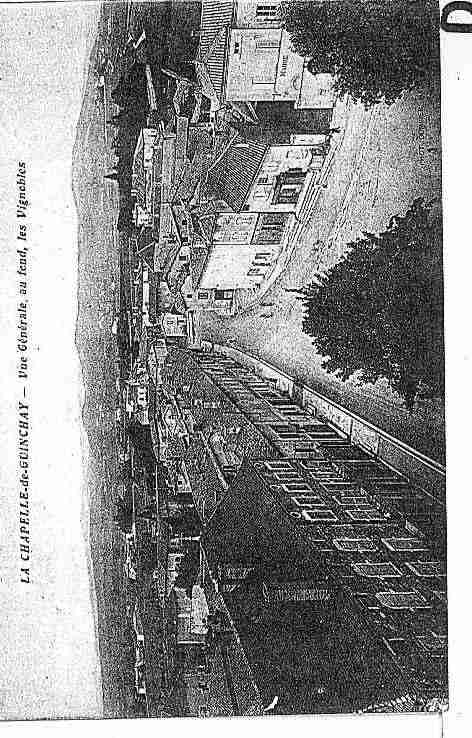 Ville de CHAPELLEDEGUINCHAY(LA) Carte postale ancienne
