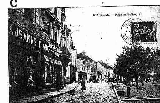 Ville de CHAROLLES Carte postale ancienne