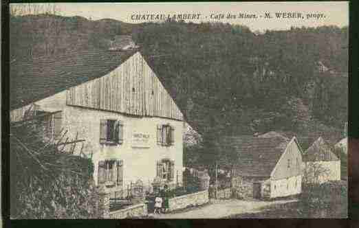 Ville de CHATEAULAMBERT Carte postale ancienne