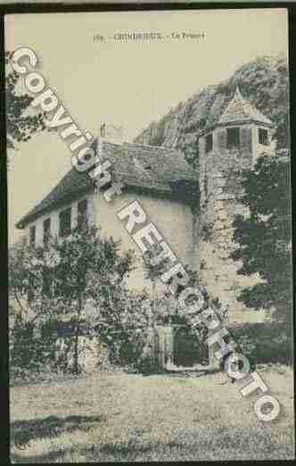 Ville de CHINDRIEUX Carte postale ancienne