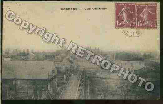 Ville de COMPANS Carte postale ancienne