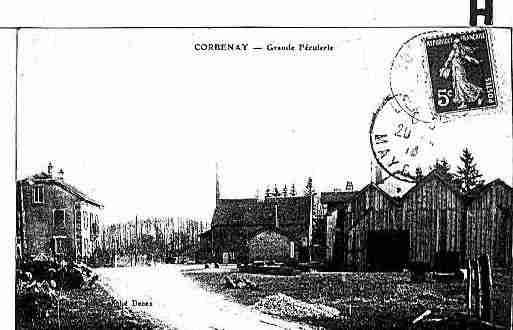 Ville de CORBENAY Carte postale ancienne
