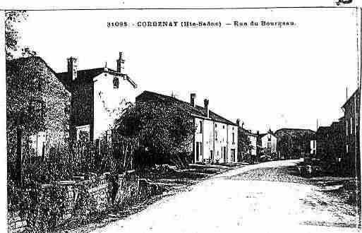 Ville de CORBENAY Carte postale ancienne