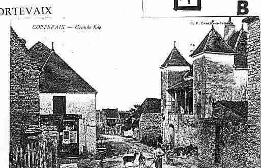 Ville de CORTEVAIX Carte postale ancienne