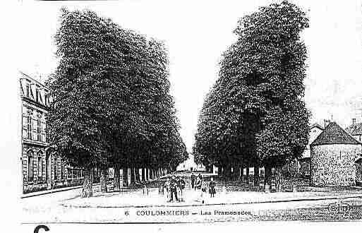 Ville de COULOMMIERS Carte postale ancienne