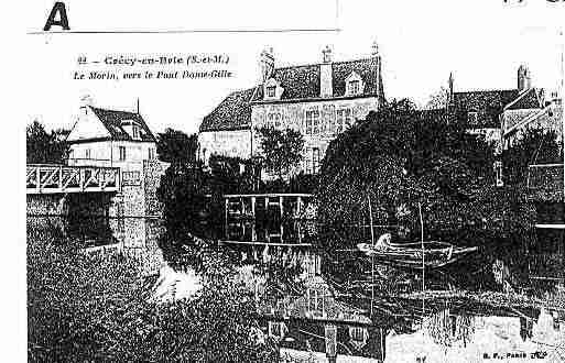 Ville de CRECYLACHAPELLE Carte postale ancienne