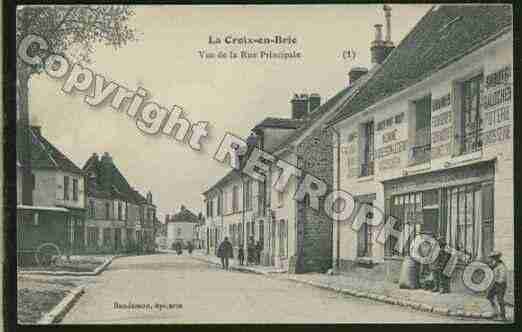 Ville de CROIXENBRIE(LA) Carte postale ancienne