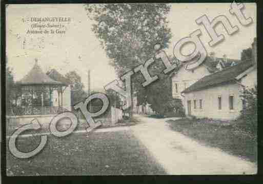 Ville de DEMANGEVELLE Carte postale ancienne