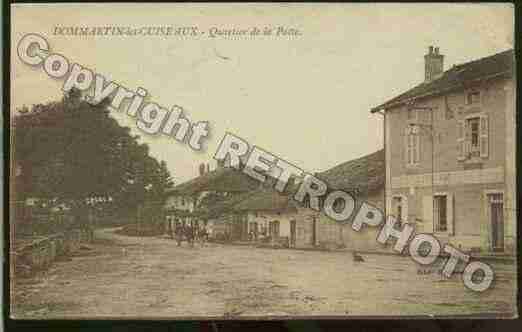 Ville de DOMMARTINLESCUISEAUX Carte postale ancienne