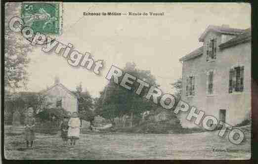 Ville de ECHENOZLAMELINE Carte postale ancienne