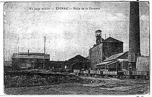 Ville de EPINAC Carte postale ancienne
