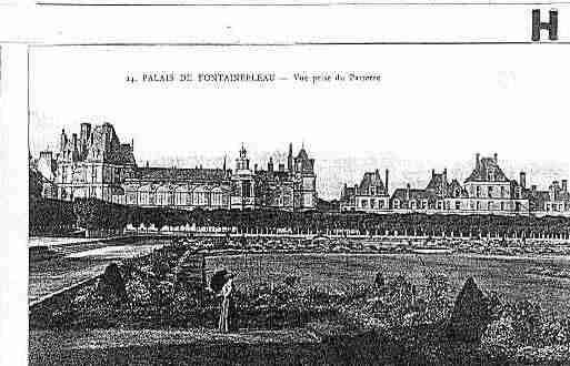 Ville de FONTAINEBLEAU Carte postale ancienne