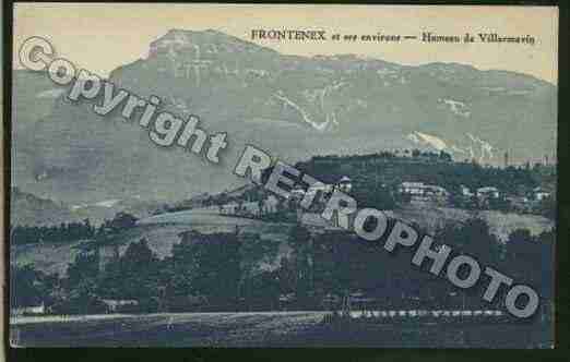 Ville de FRONTENEX Carte postale ancienne