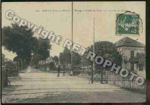 Ville de GRETZARMAINVILLIERS Carte postale ancienne Ville de GRETZARMAINVILLIERS Carte postale ancienne