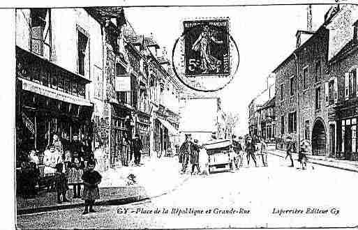 Ville de GY Carte postale ancienne