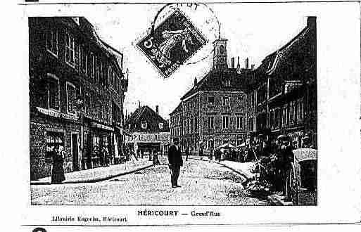 Ville de HERICOURT Carte postale ancienne