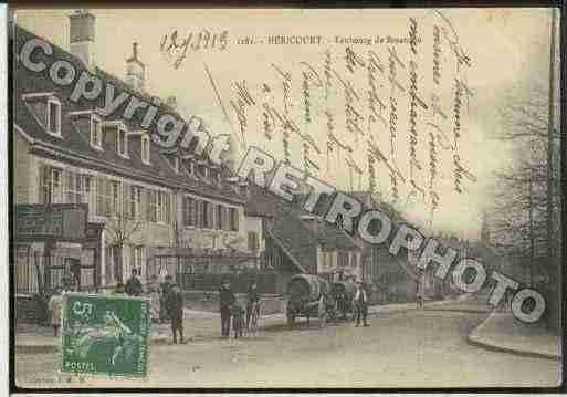 Ville de HERICOURT Carte postale ancienne