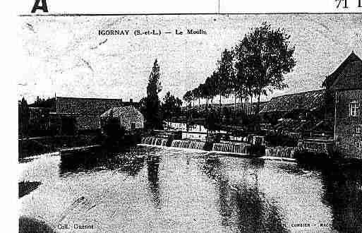 Ville de IGORNAY Carte postale ancienne