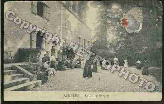 Ville de JAMBLES Carte postale ancienne