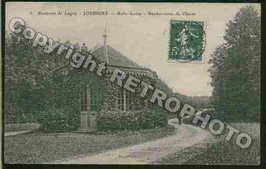 Ville de JOSSIGNY Carte postale ancienne