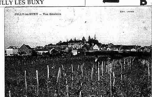 Ville de JULLYLESBUXY Carte postale ancienne