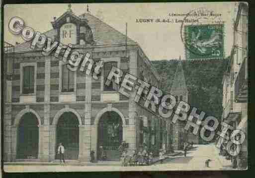 Ville de LUGNY Carte postale ancienne